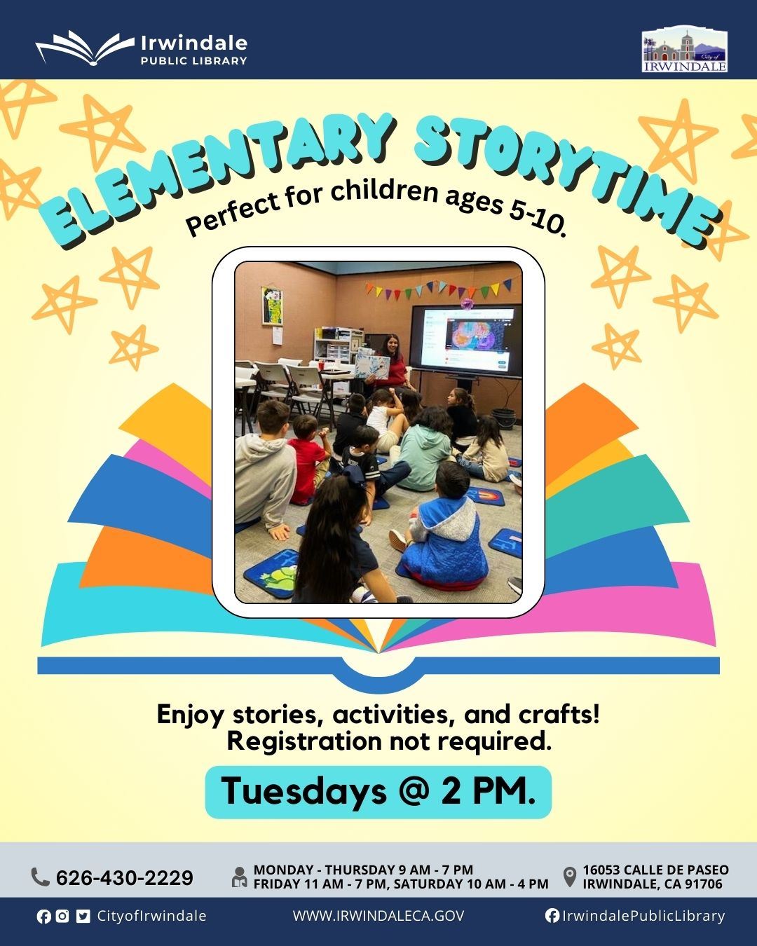 Elementary Storytime Image 2026