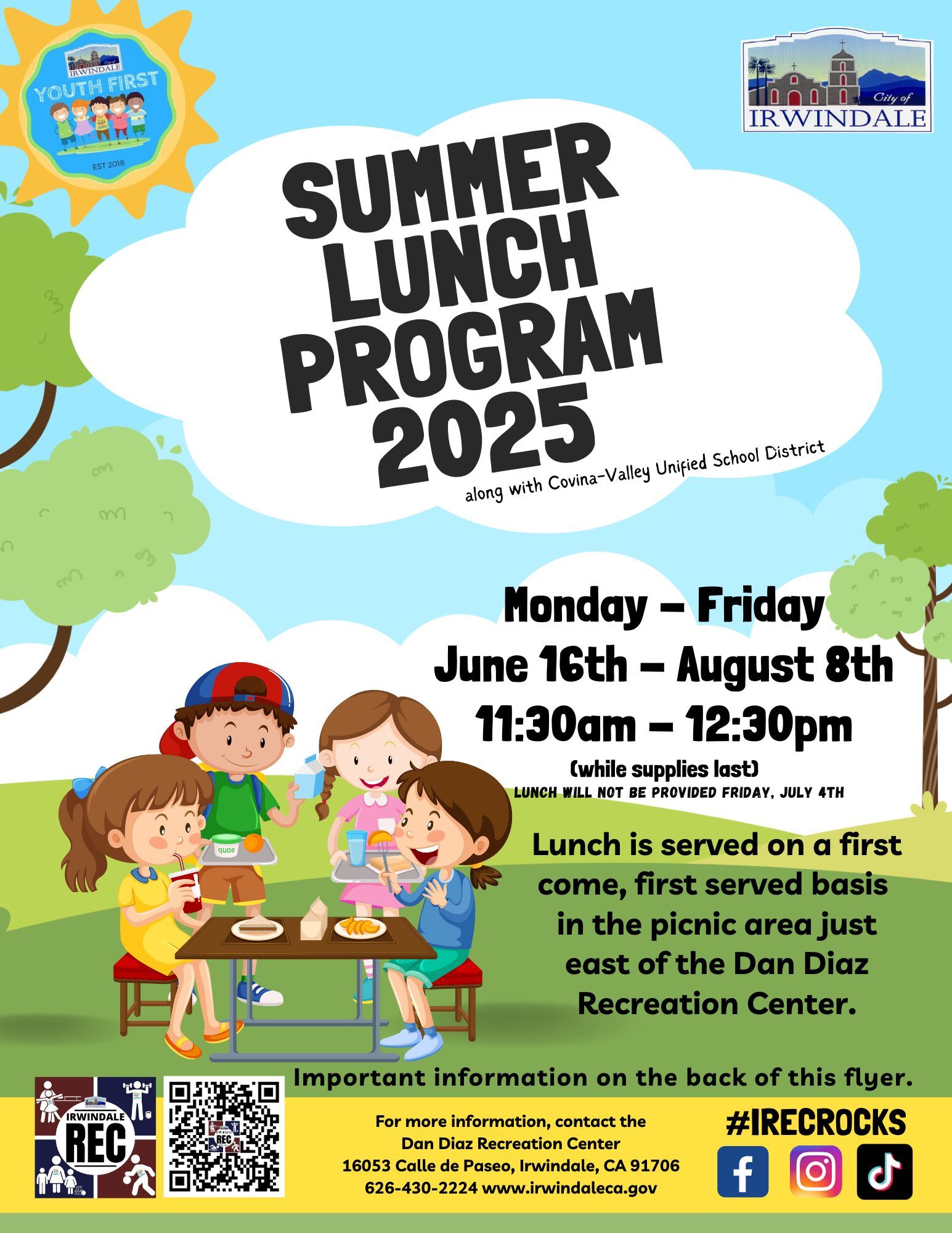 Summer Lunch 2025 Front