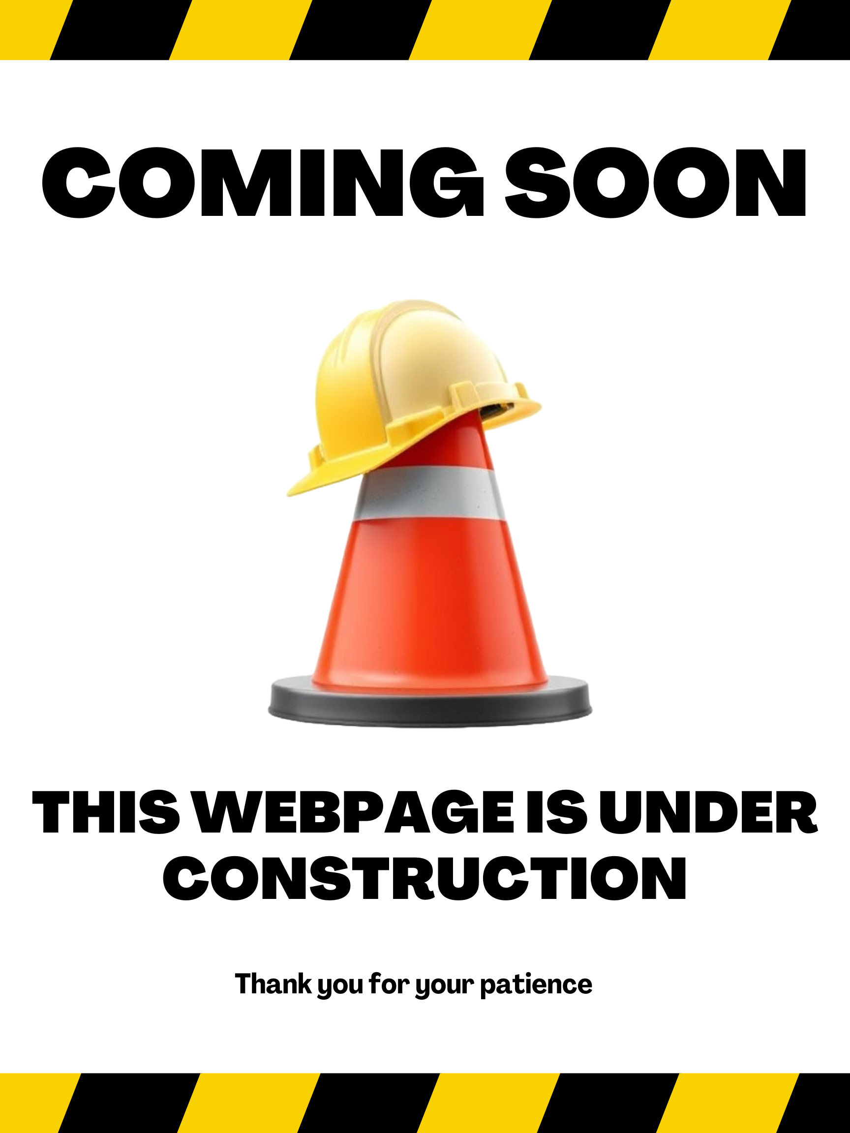 Webpage Coming Soon - Under Construction