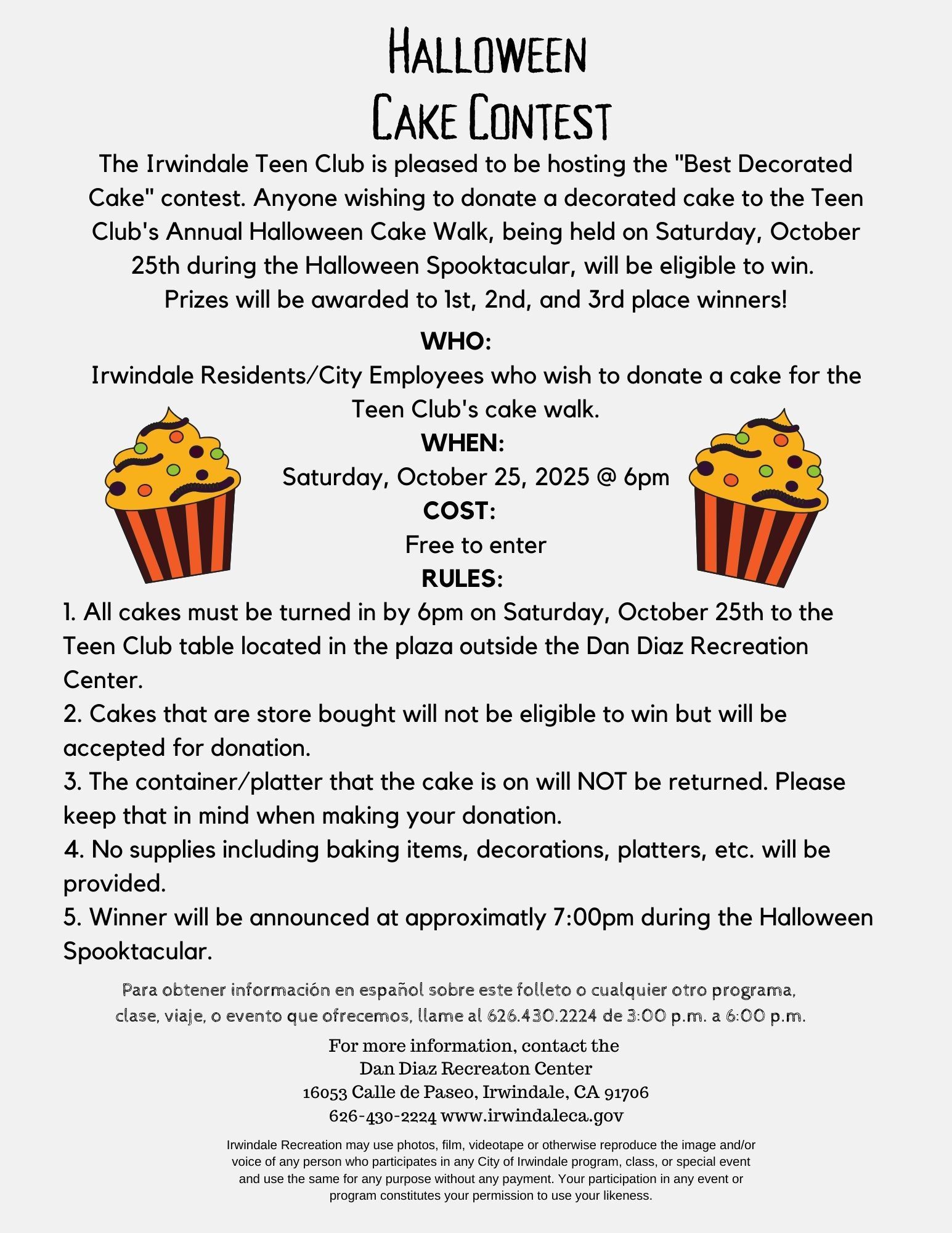 Halloween Cake Decorating Contest 25 Back