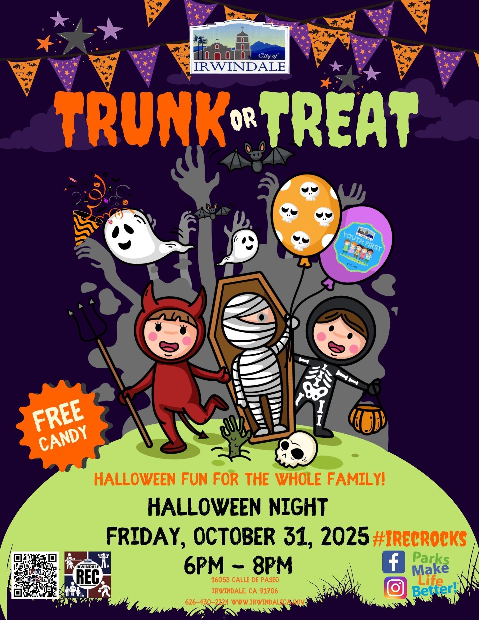 Trunk or Treat 25 Front