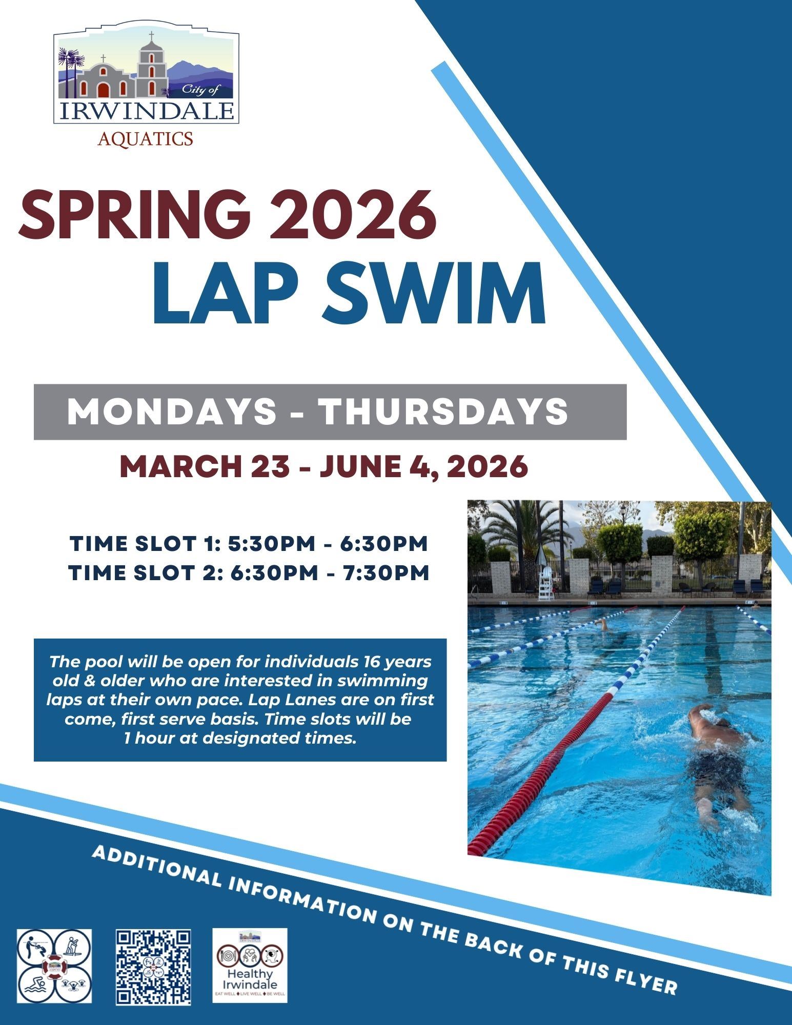 Lap Swim Spring 26