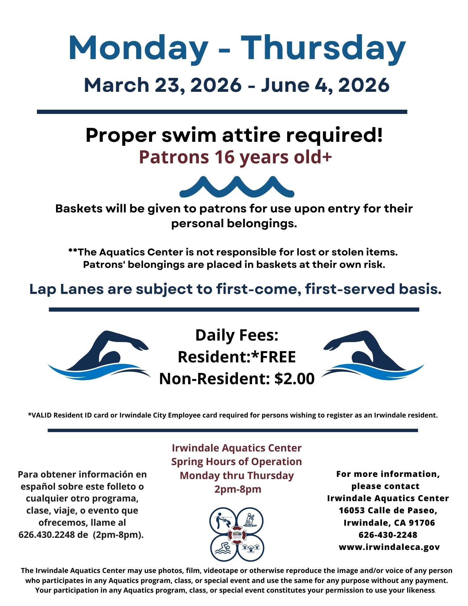 Lap Swim Spring 26 (2)